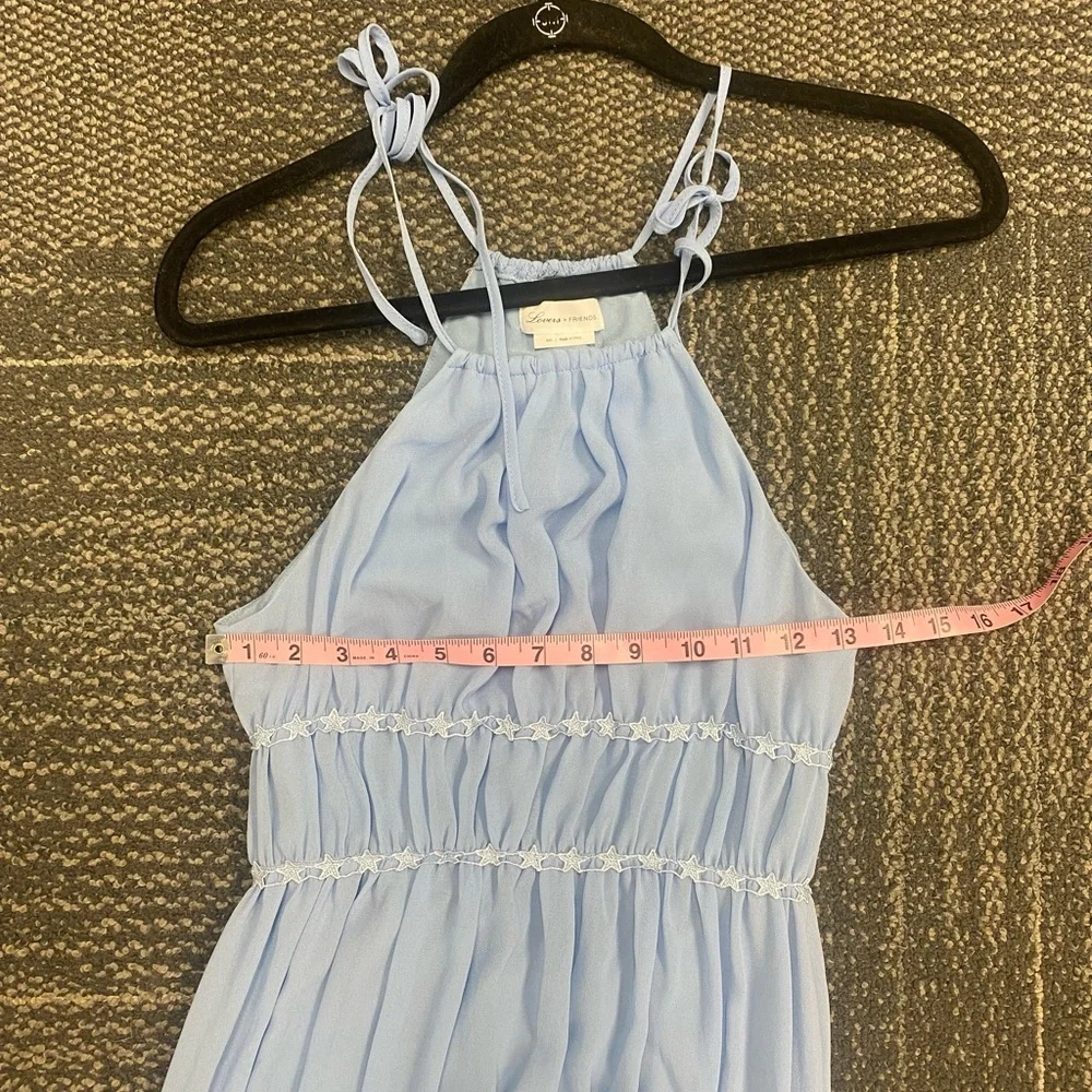 Lovers + Friends Lucy Tiered Maxi Dress Size XXS - Picture 12 of 14